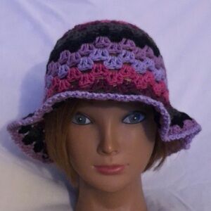Unisex Soot Sprite inspired Buket Hat Handmade crochet